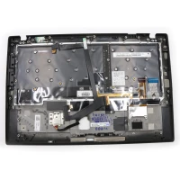 Thinkpad X1 Carbon 5th Gen X1C 2017 fingerprint backlit Japanese JP keyboard palmrest - additional view 1