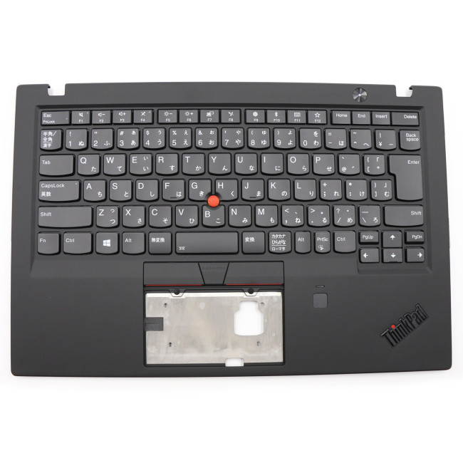 Thinkpad X1 Carbon 5th Gen X1C 2017 fingerprint backlit Japanese JP keyboard palmrest - main product image
