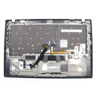 Thinkpad X1 Carbon 5th Gen X1C 2017 fingerprint backlit Russian RU keyboard palmrest - additional view 1
