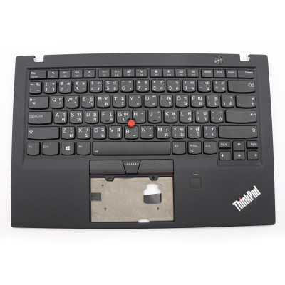 Thinkpad X1 Carbon 5th Gen X1C 2017 fingerprint backlit Thai TI TA keyboard palmrest