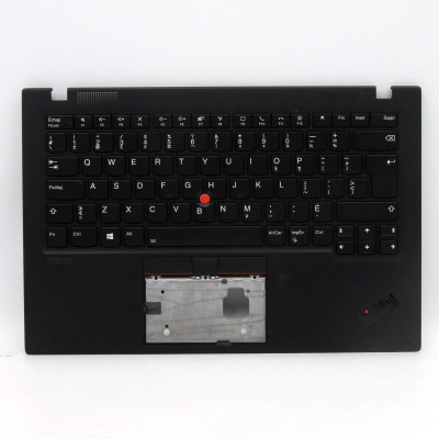 Thinkpad X1 Carbon 7th Gen X1C 2019 fingerprint hole backlit Canadian French CF keyboard palmrest