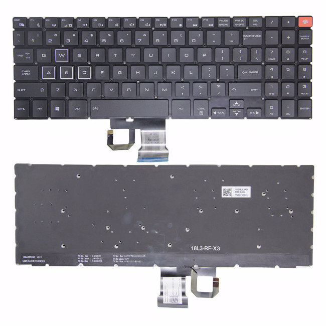 Thunderobot 911 Pro 911Pro ZERO 911 RGB backlit US keyboard - main product image