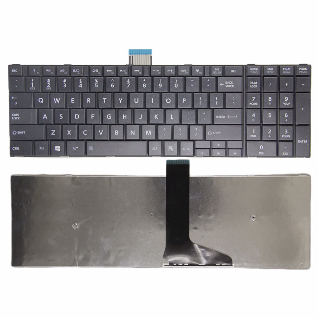 Toshiba C55D-A C55DT-A C55T-A C50DT-A C50T-A C50D-A C50T-A black US keyboard normal OEM - main product image