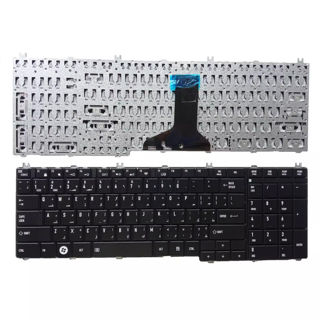 Toshiba C650 C650D C655 C655D C670 C670D C675 C675 Arabic AR keyboard - main product image