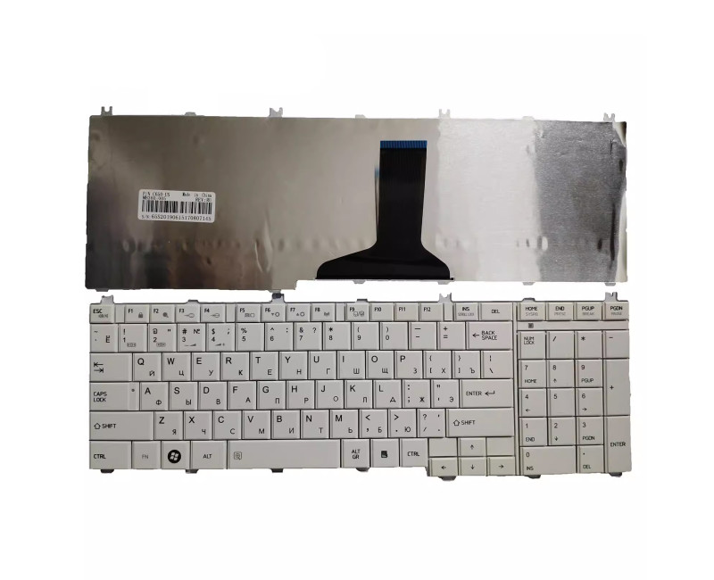 Toshiba C650D C650 L650 L650D L655 L670 L660 L675 C660 C655 white Russian RU keyboard