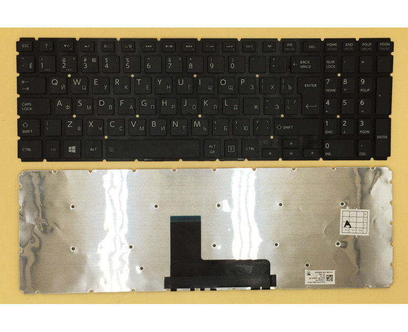 Toshiba L50-B L55-B L50-C L55-C L50D L55D-B L50D-C black Russian RU keyboard