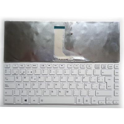 Toshiba L840 L845D L800 L805 L830 M800 M805 M840 white Spanish SP keyboard
