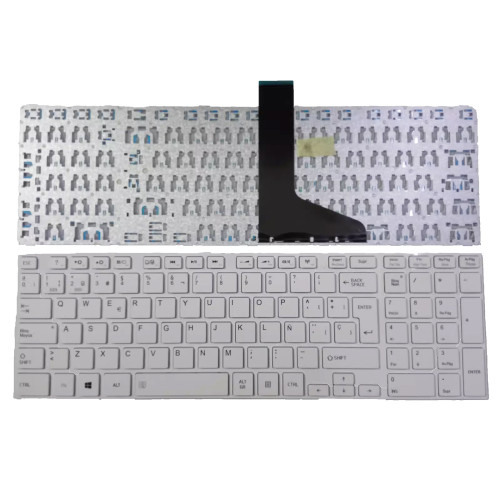Toshiba L850 L855 L870 P850 P850D P855 P870 C855 white Spanish SP keyboard - main product image