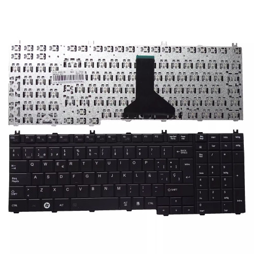 Toshiba P200 P300 L500 L500D L505D A500 A505 A505D Spanish SP keyboard - main product image