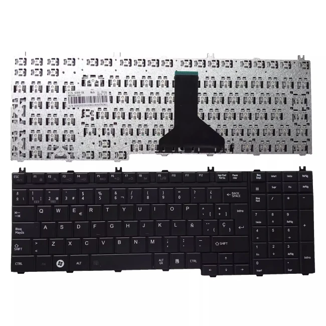 Toshiba P200 P300 L500 L500D L505D A500 A505 A505D Spanish SP keyboard - main product image