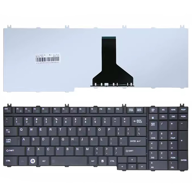 Toshiba P300, B650B, B551C, S750, B651, L500, X505, L505, S850, US keyboard - main product image