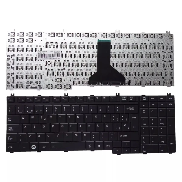 Toshiba P300 P305 L350 L355 L505 L505D L350D Spanish SP keyboard - main product image
