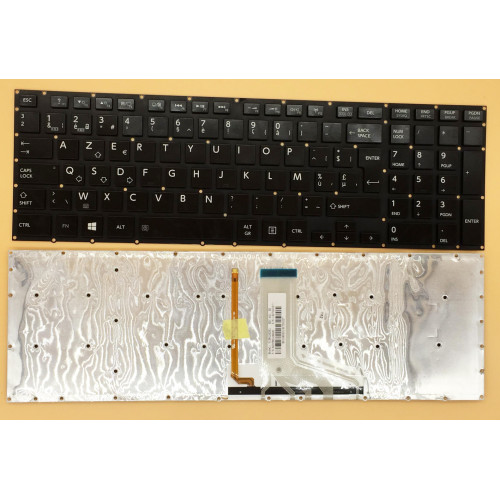 Toshiba P50-A P50T-A P55-A P55T-A P70-A P75-A backlit Belgian BE keyboard - main product image