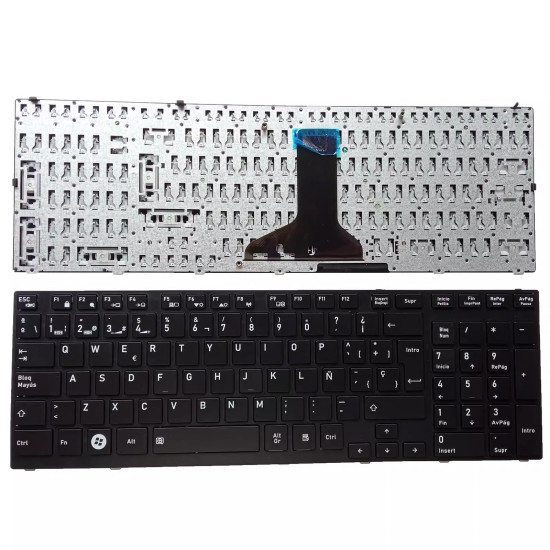 Toshiba P750 P750D P755 P755D P770 P775 P770D P775D Spanish SP keyboard - main product image
