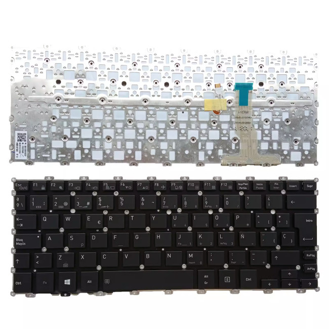 Toshiba Portege X20W-D X20W-E X20W-D-13 backlit Spanish SP keyboard - main product image