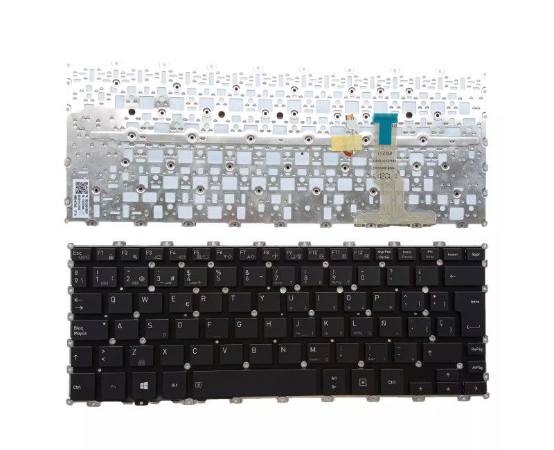 Toshiba Portege X20W-D X20W-E X20W-D-13 backlit Spanish SP keyboard