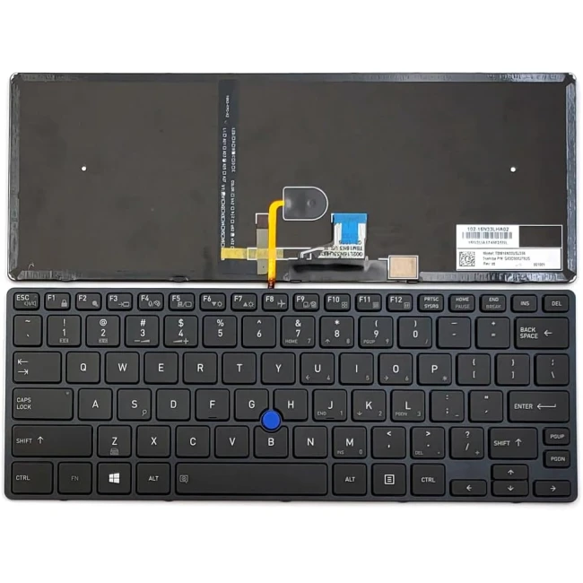 Toshiba Portege X30-D, X30-E, backlit US keyboard - main product image