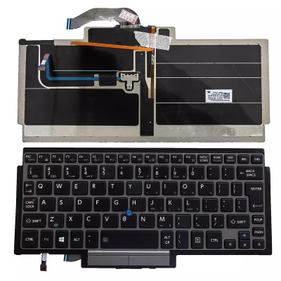 Toshiba Portege Z10T-A Z15T-A backlit UI keyboard