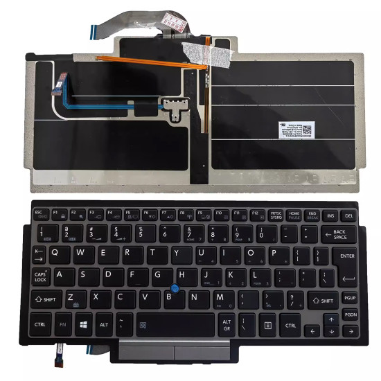 Toshiba Portege Z10T-A Z15T-A backlit UI keyboard - main product image