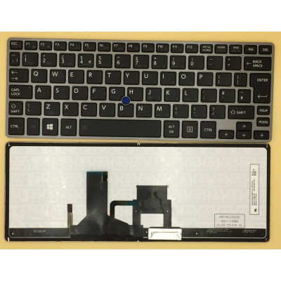 Toshiba Portege Z30-A Z30T-A Z30T-B Z30-C Z30-A1310 Z30-B backlit UK keyboard