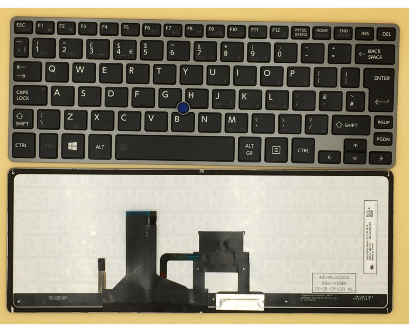 Toshiba Portege Z30-A Z30T-A Z30T-B Z30-C Z30-A1310 Z30-B backlit UK keyboard