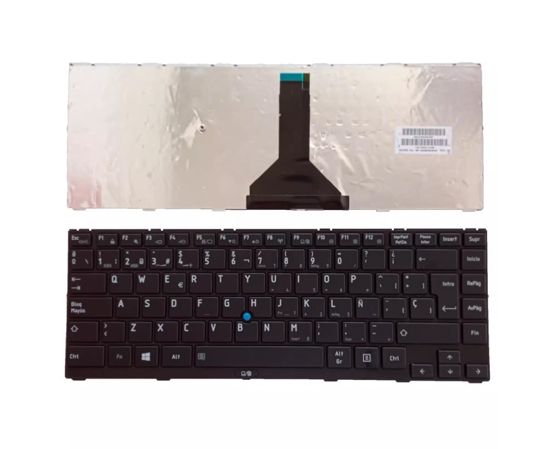 Toshiba R840 R845 R845-S80 R845-S85 R800 R940 R945 Spanish SP keyboard - additional view 
