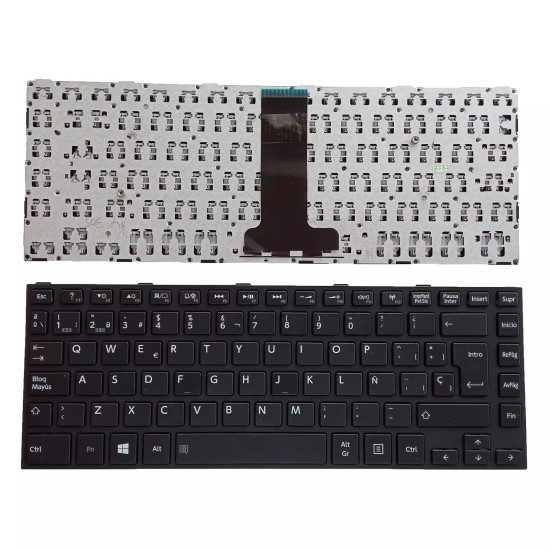 Toshiba Satellite C40-B C40D-B C40T-B Spanish SP keyboard - main product image