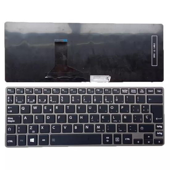 Toshiba Z30 Z30T Z30T-A Z30-A Z30-C Z30T Z30-B Spanish SP keyboard - main product image