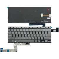 ASUS Zenbook S14 UX5406A UX5406S UM5406G backlit US keyboard gray 1-screw