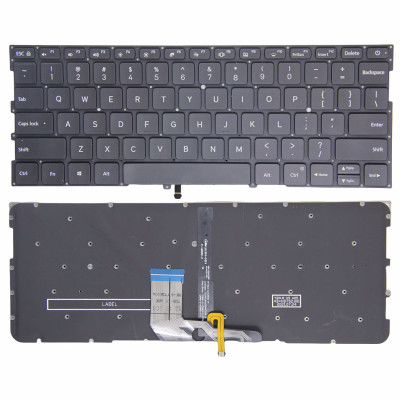 Xiaomi Air 13.3 161301 1604 1613 1703 1704 black backlit US keyboard