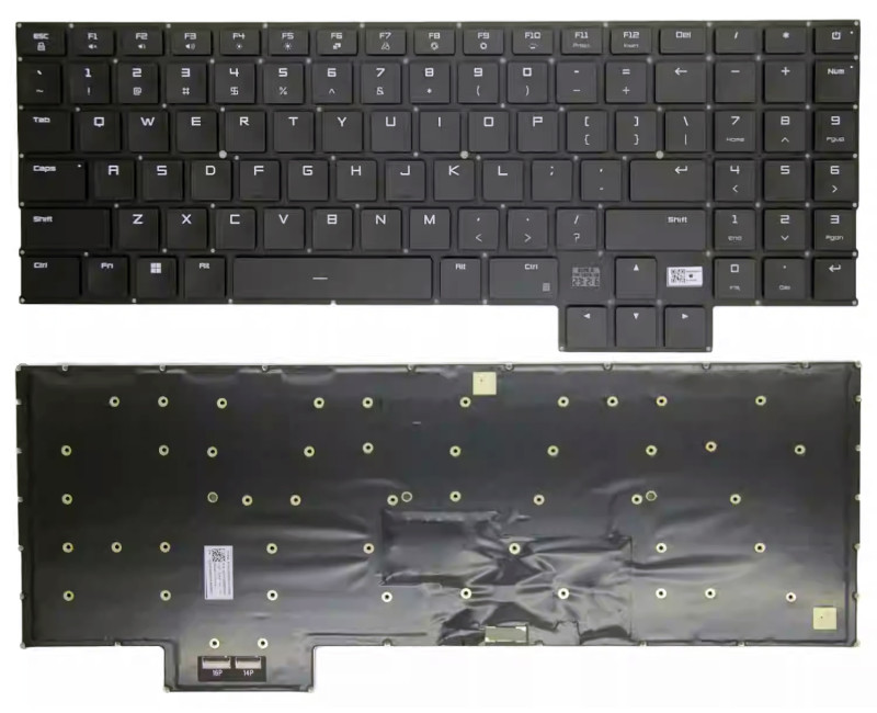 Xiaomi Redmi G/Pro 2024, N6100, backlit US keyboard - additional view 
