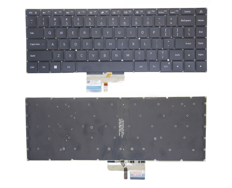 Xiaomi RedmiBook Pro RMA2202 RMA2204 backlit US keyboard - additional view 