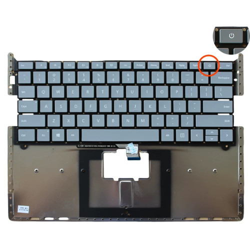 Microsoft surface laptop 1 2 1769 1782 1770 1772 1790 US keyboard light gray