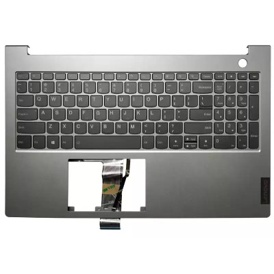 Lenovo ThinkBook 15 G2 ITL ARE, 15 G3 ITL ARE gray backlit us keyboard palmrest non-touchpad