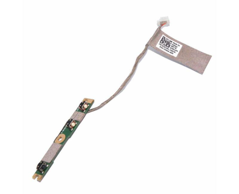 DELL 13 7375 INSPIRON 5568 5578 7568 7569 7579 7773 7778 P69G 3G1X1 450.07R0A.0002 Power Button Board Cable