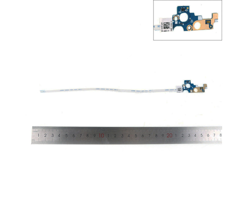 DELL 17 5755 5758 5455 LS-B845P Power Button Board Cable