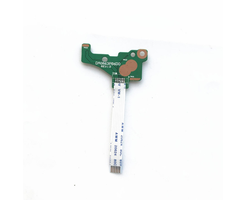 HP 15-E TPN-Q118 Q117 15-E064TX 14-E DA0R63PB6D0 Power Button Board Cable