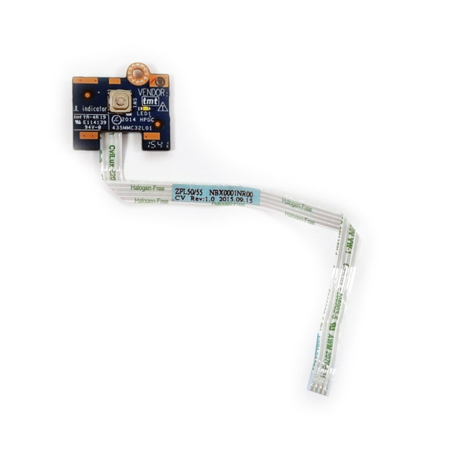 HP 450 G2 470 G2 LED LS-B181P NBX0001NR00 Power Button Board Cable - main product image