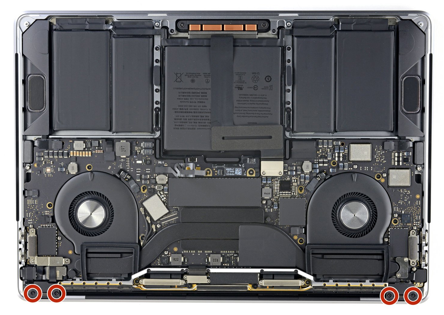 Internal Photo of Apple MacBook Pro 2020 A2251 LCD Screen Display Assembly Space Grey (A2251)