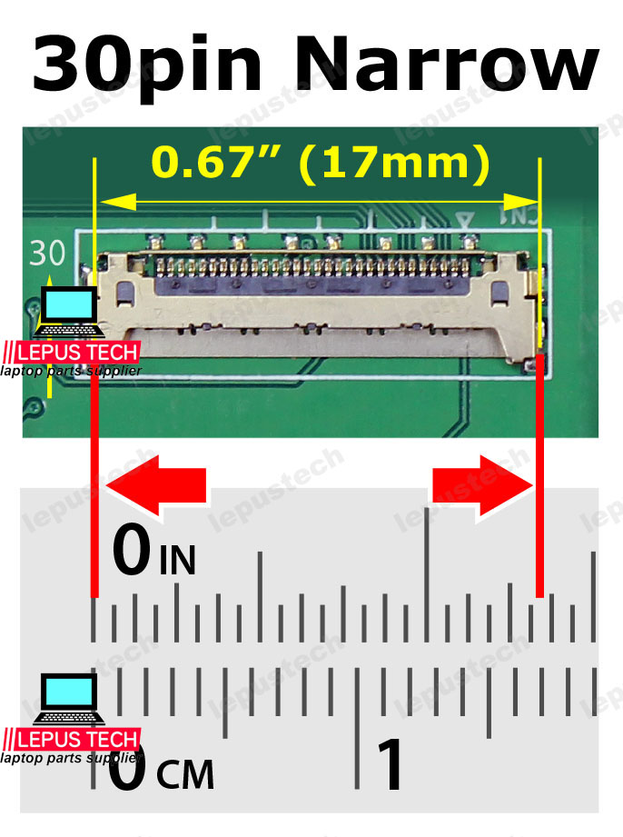 30-Pin Narrow Connector